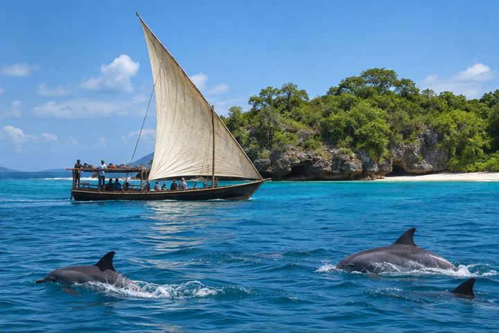 Wasini Island Dhow Safari on East African waters