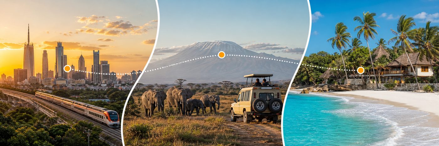 Nairobi, Amboseli and the East African coast