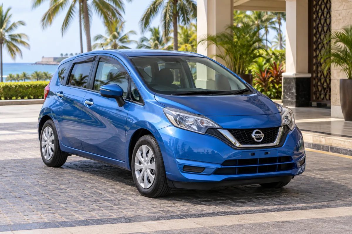 Nissan Note available for hire in East Africa
