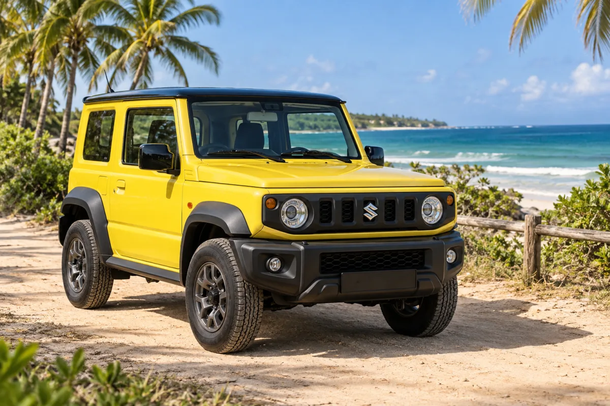Suzuki Jimny available for hire in East Africa