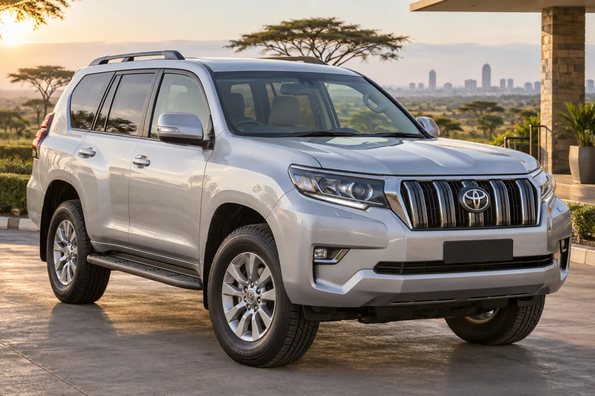 Toyota Land Cruiser Prado (Safari 4x4) available for hire in East Africa