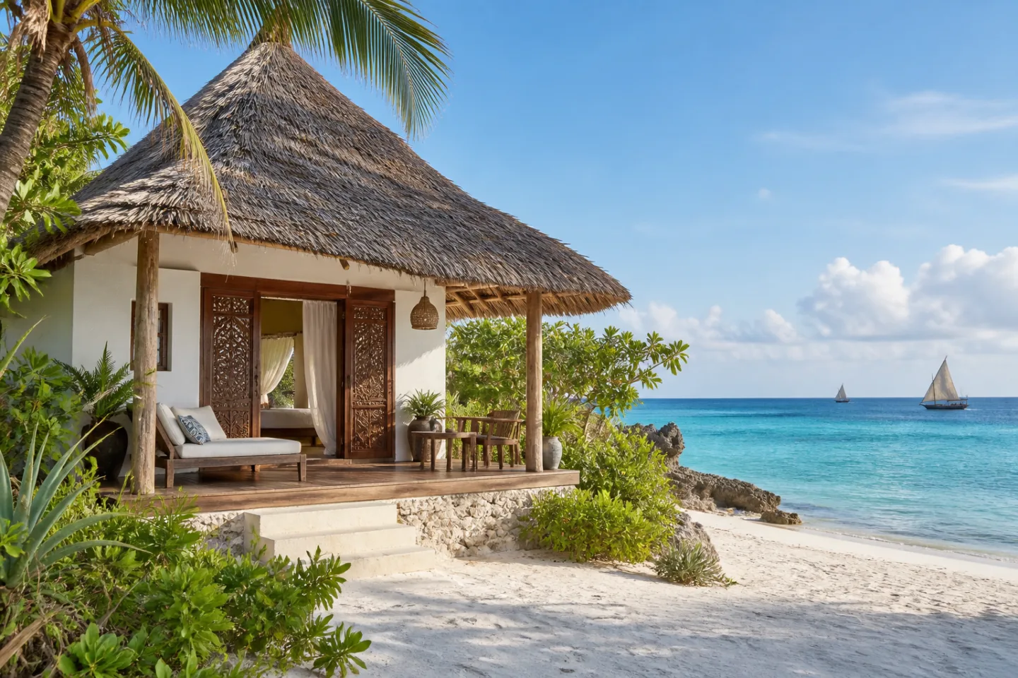 Nungwi Beach Bungalow, Zanzibar